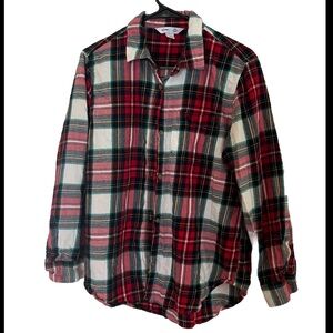 Old Navy Women’s Classic Flannel Shirt - Large